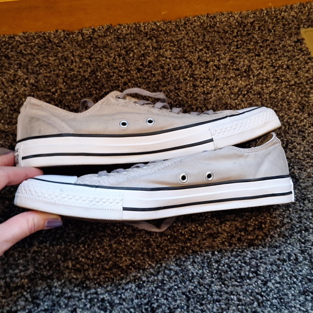 Converse All Star Grey M 7.5 W 9.5 - Picture 3 of 9